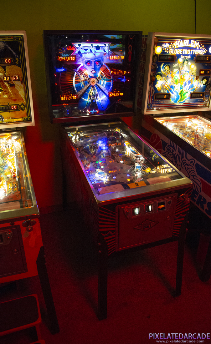 Xenon Photo: Xenon cabinet illuminated