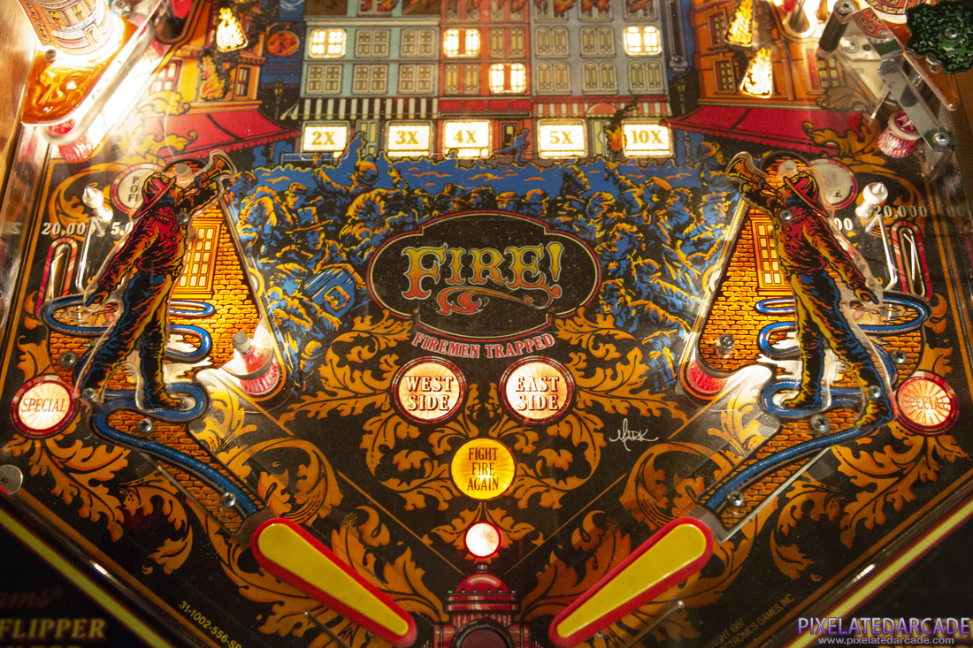 Fire! Photo: Playfield detail