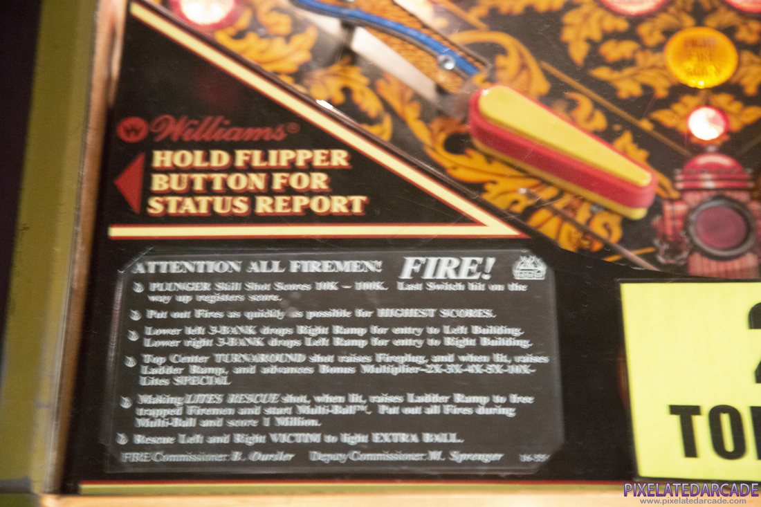 Fire! Photo: Instruction card