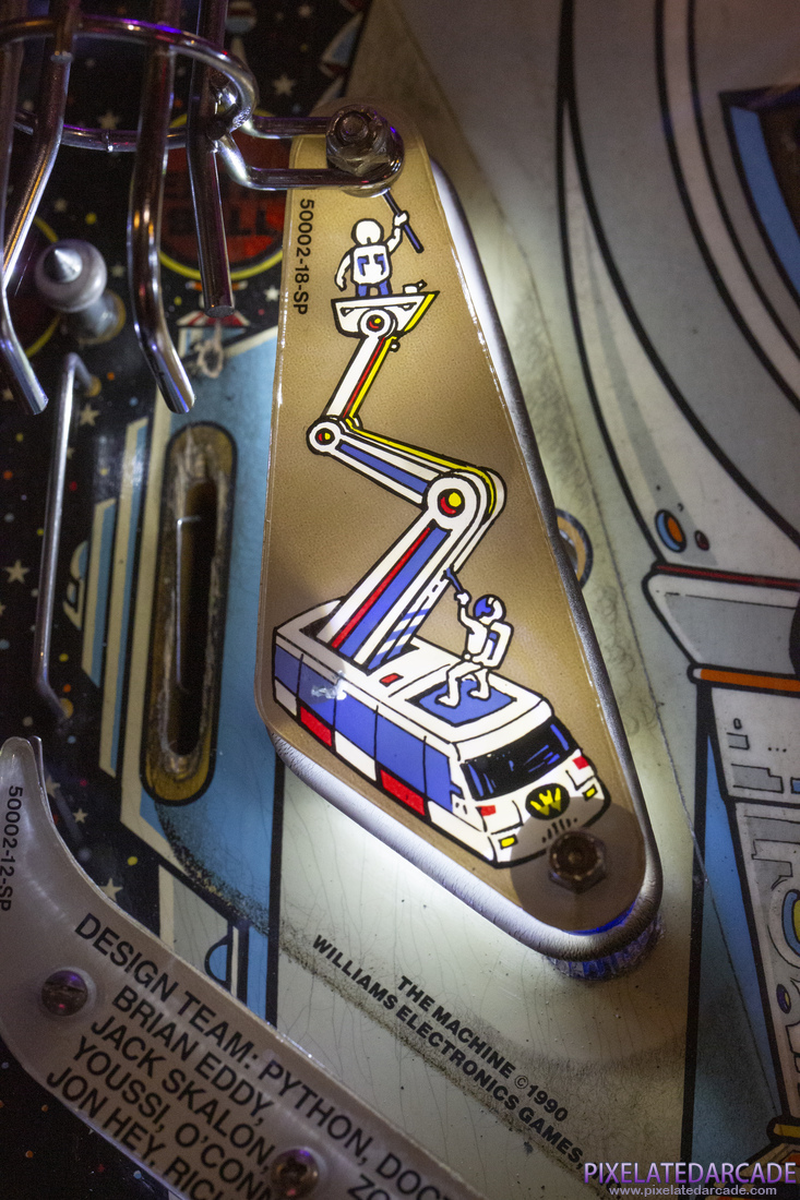 Machine: Bride of PIN•BOT, The Photo: Bride of Pin-Bot - Playfield detail