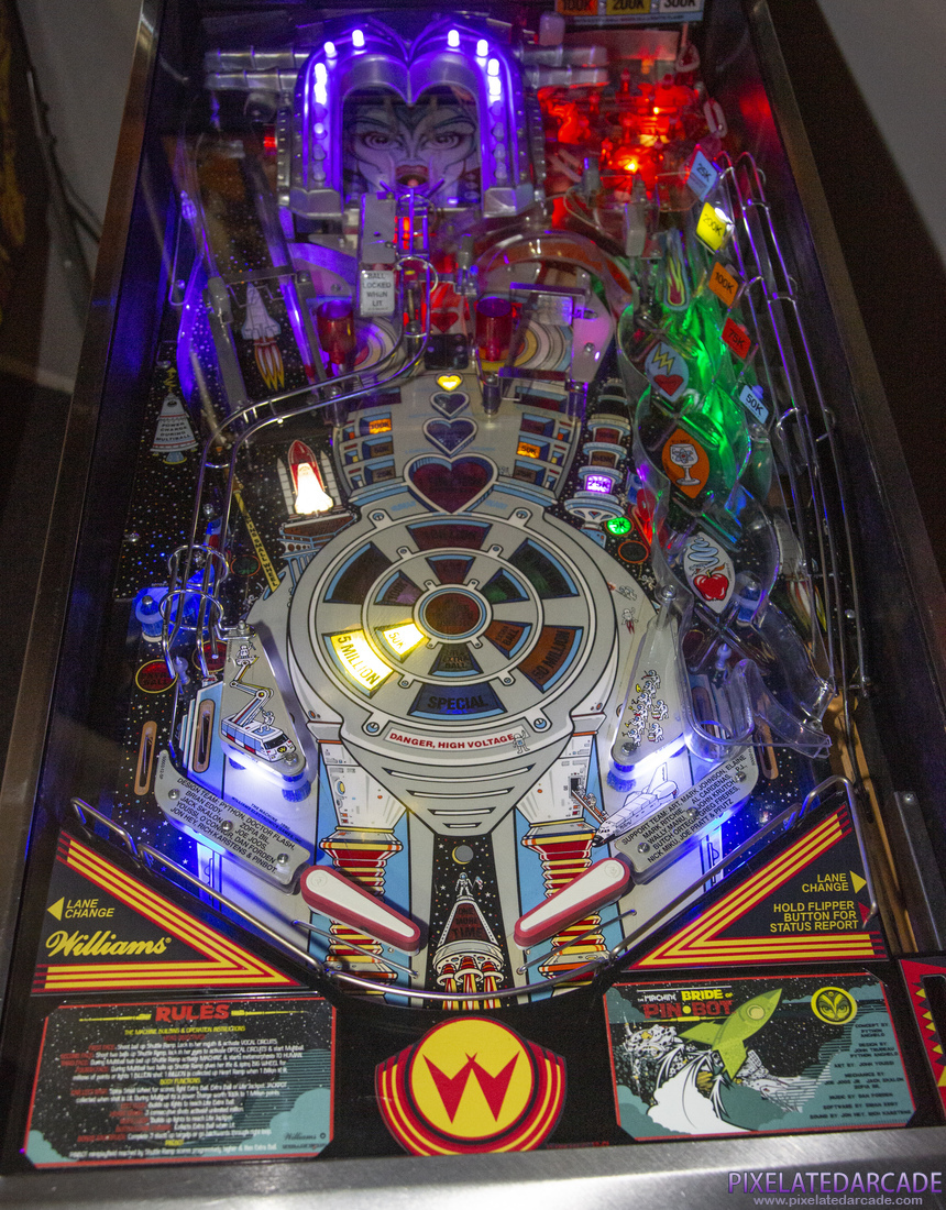 Machine: Bride of PIN•BOT, The Photo: Bride of Pin-Bot playfield