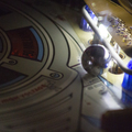 Lower playfield and pinball