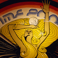 Backglass detail - Time 2000 logo