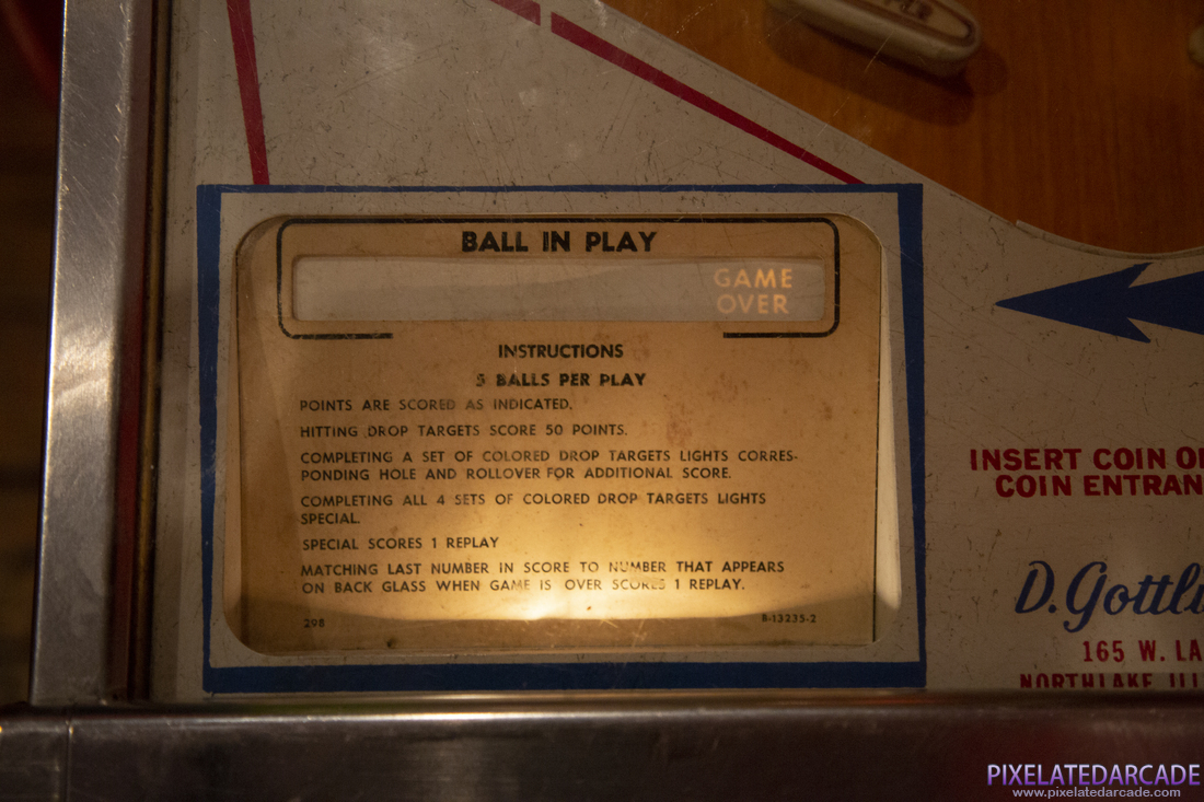 2001 Photo: Instruction card