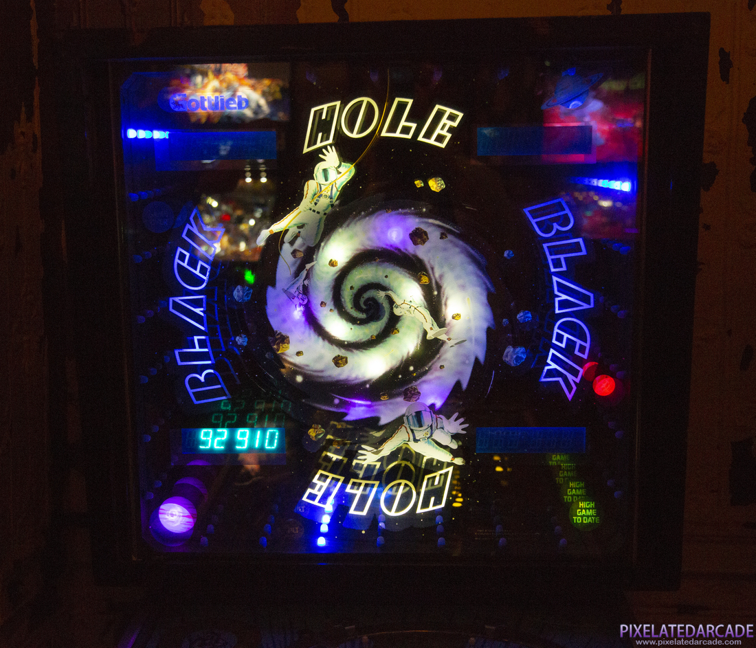 Black Hole Photo: Black Hole backglass