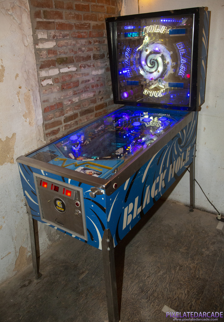 Black Hole Photo: Black Hole pinball cabinet
