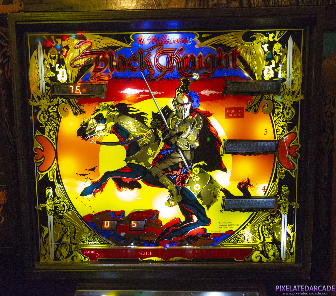 Black Knight Photo: Backglass