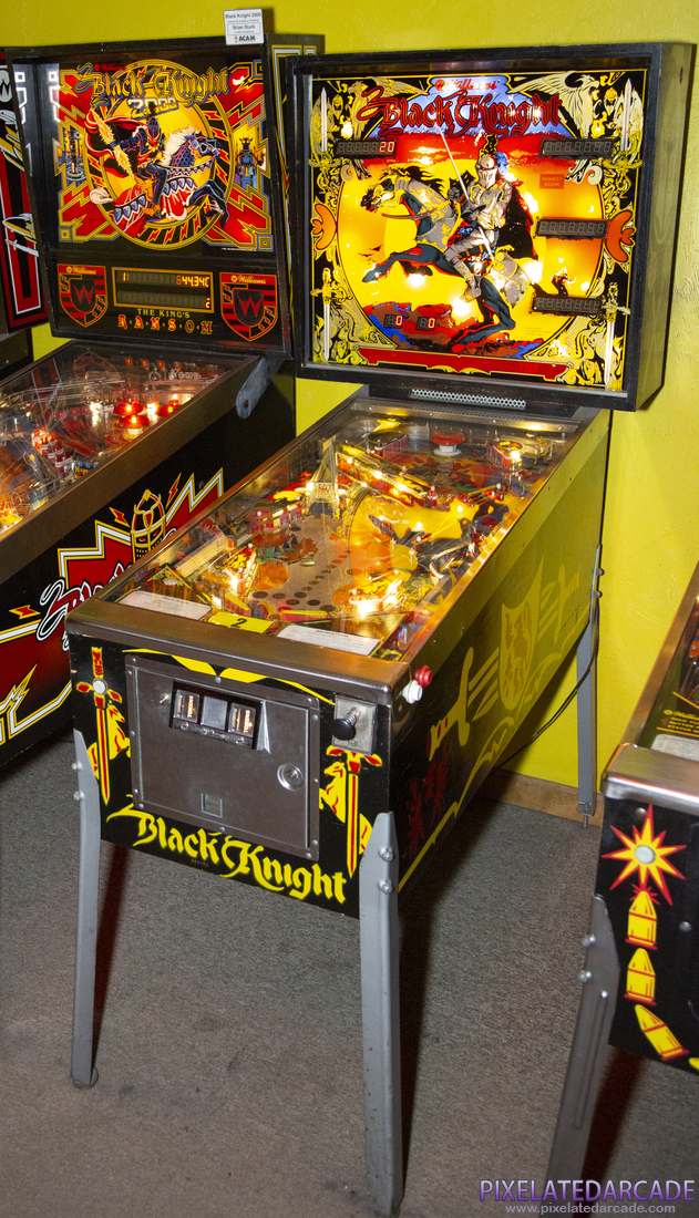 Black Knight Photo: Black Knight Limited Edition pinball cabinet