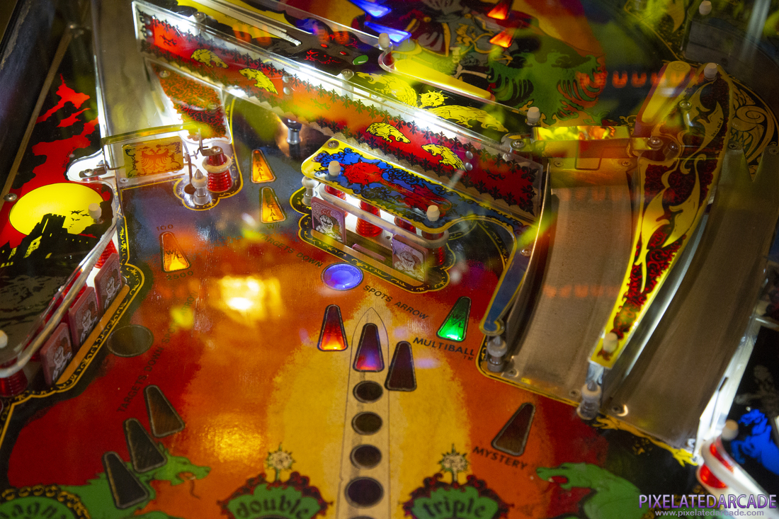 Black Knight Photo: Playfield ramps