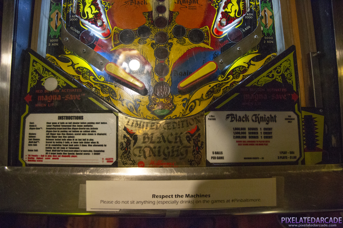 Black Knight Photo: Lower playfield and instruction cards