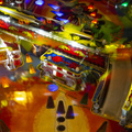 Upper playfield detail