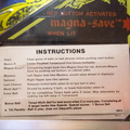 Black Knight Limited Edition - Instruction card