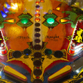 Lower playfield detail
