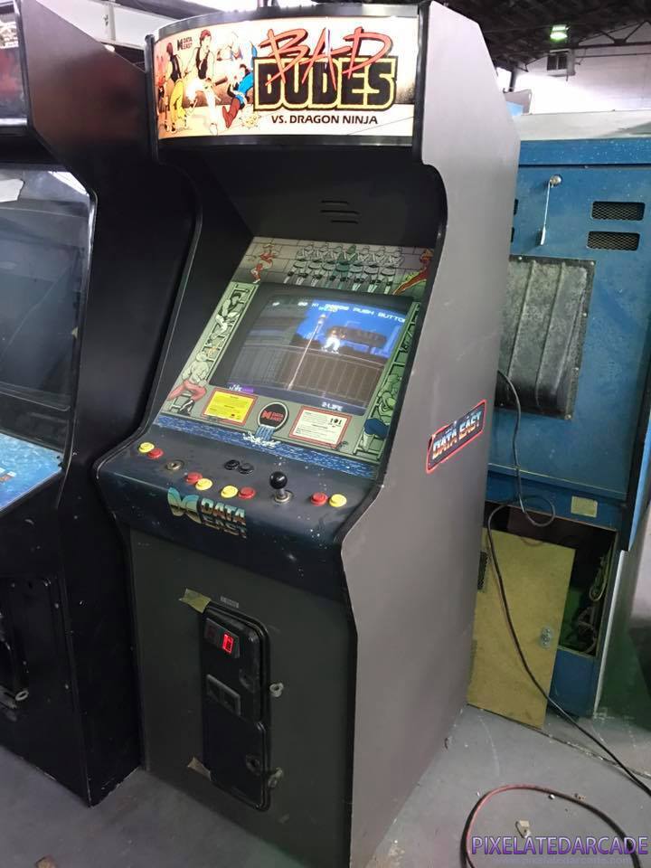 Bad Dudes vs. Dragon Ninja Photo: Bad Dudes arcade cabinet