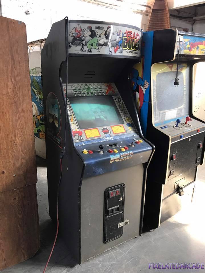 Bad Dudes vs. Dragon Ninja Photo: Bad Dudes arcade cabinet