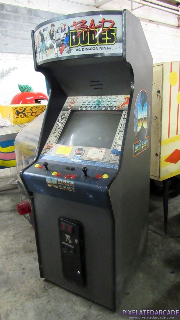 Bad Dudes vs. Dragon Ninja Photo: Bad Dudes arcade cabinet