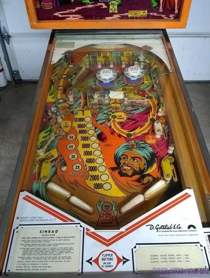 Sinbad Photo: Playfield
