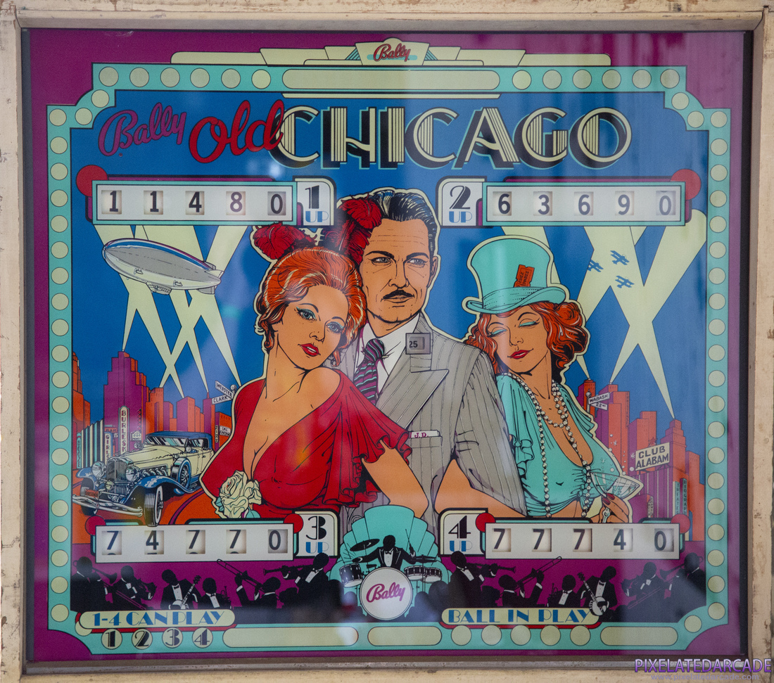Old Chicago Photo: Old Chicago - Backglass