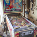 Old Chicago pinball cabinet