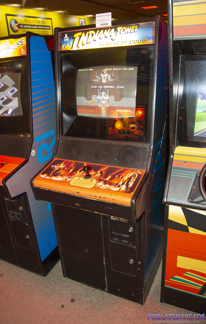Indiana Jones and the Temple of Doom Photo: Indiana Jones and the Temple of Doom arcade cabinet