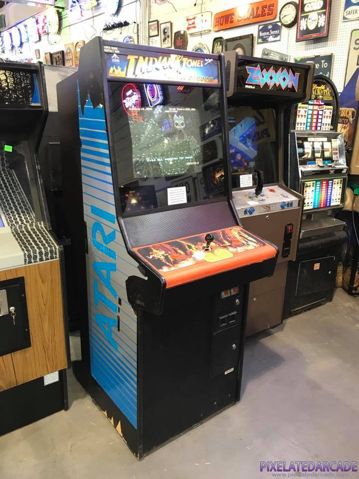 Indiana Jones and the Temple of Doom Photo: Indiana Jones and the Temple of Doom arcade cabinet