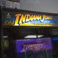 Indiana Jones and the Temple of Doom arcade cabinet - Marquee