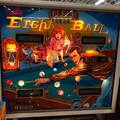 Eight Ball backglass - Illuminated