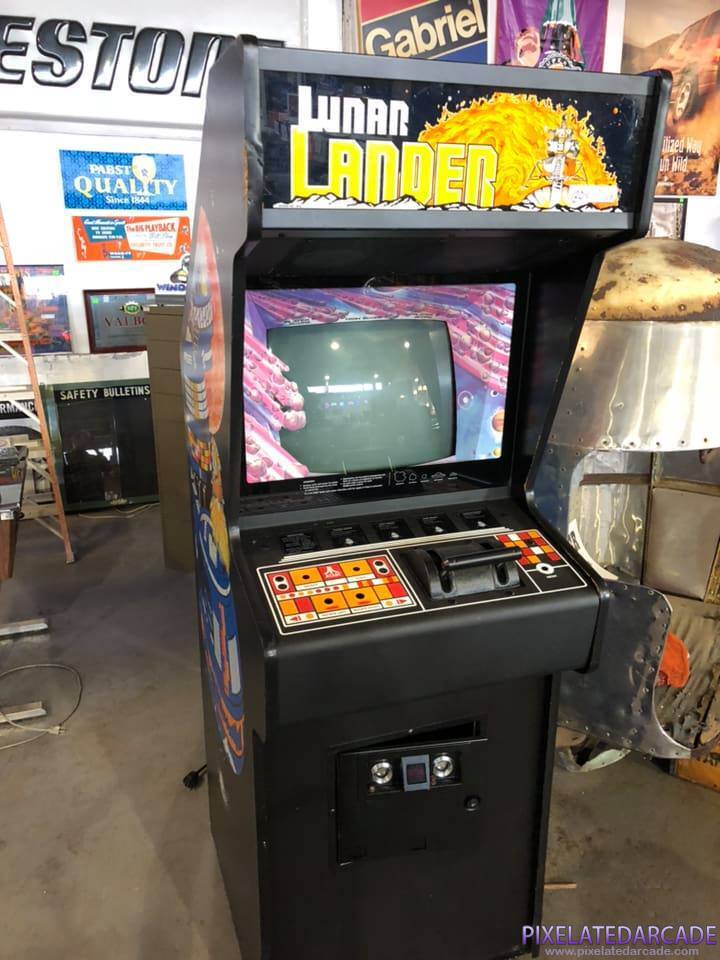 Lunar Lander Photo: Lunar Lander arcade cabinet