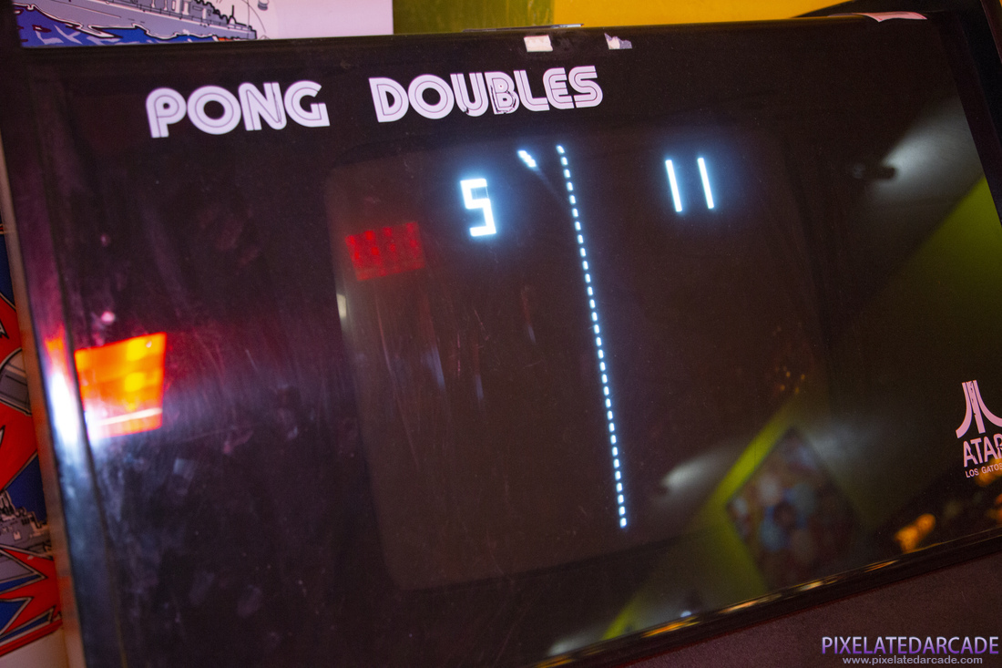 Pong Doubles Photo: Pong Doubles cabinet - Monitor
