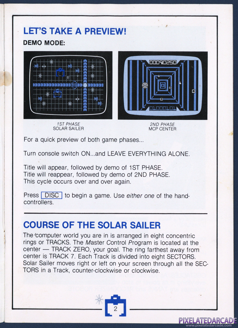 TRON: Solar Sailer: Instruction Manual - Page 2
