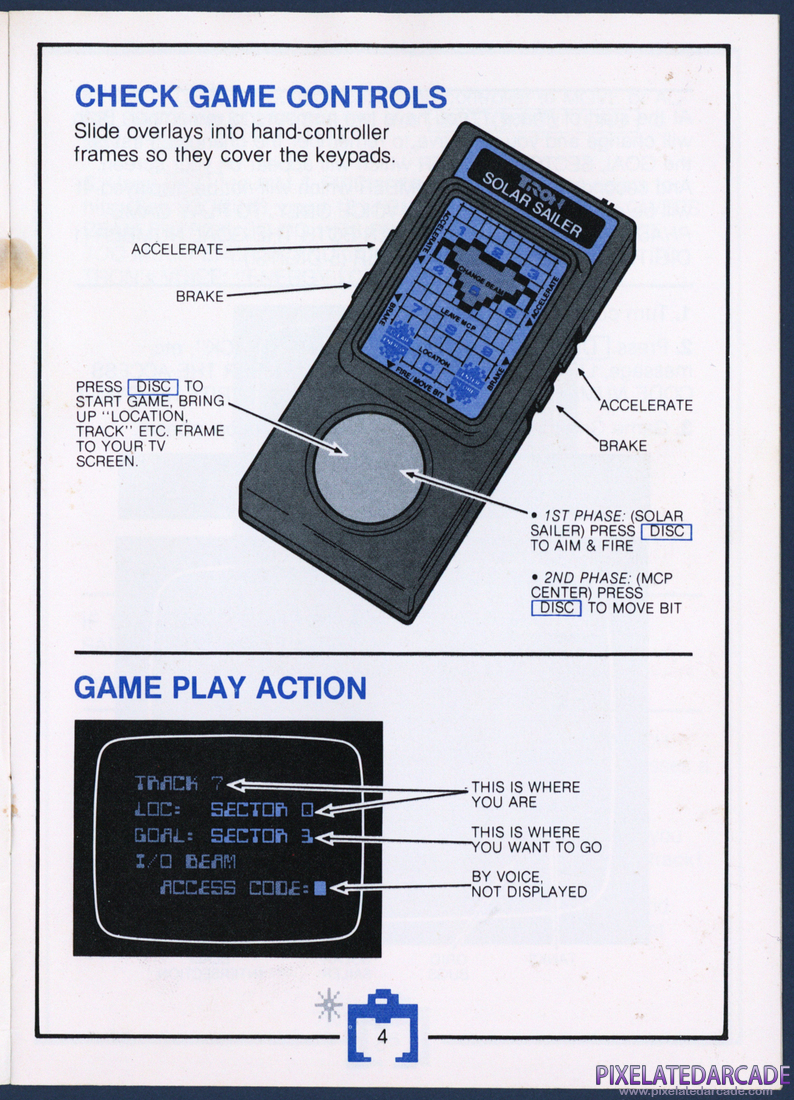 TRON: Solar Sailer: Instruction Manual - Page 4