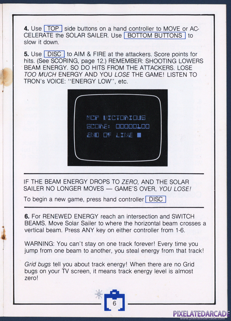 TRON: Solar Sailer: Instruction Manual - Page 6