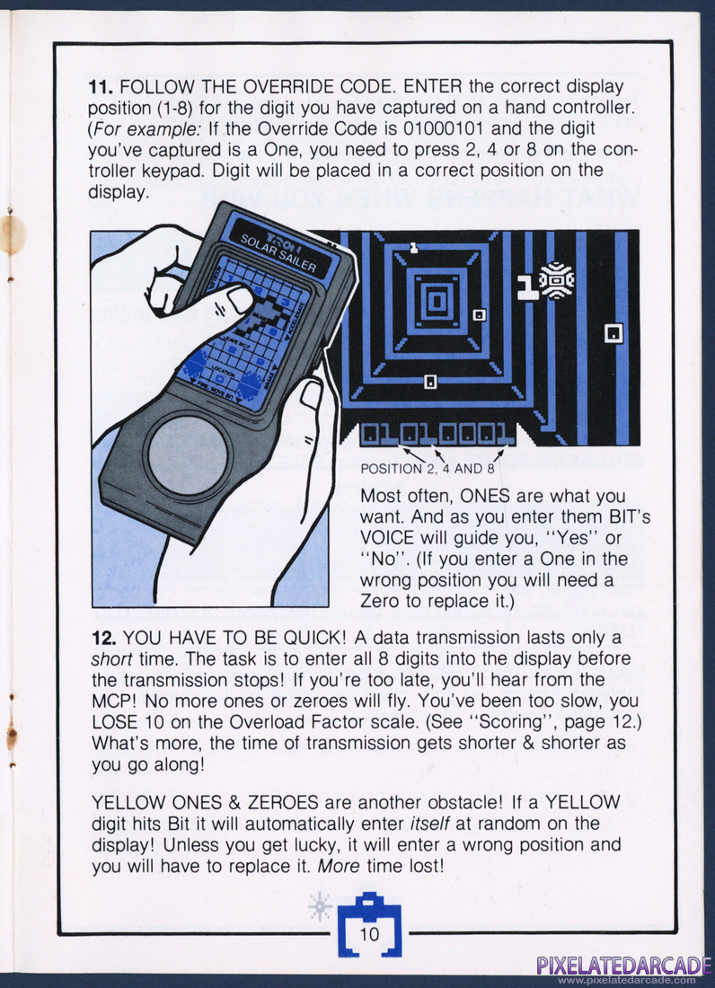 TRON: Solar Sailer: Instruction Manual - Page 10