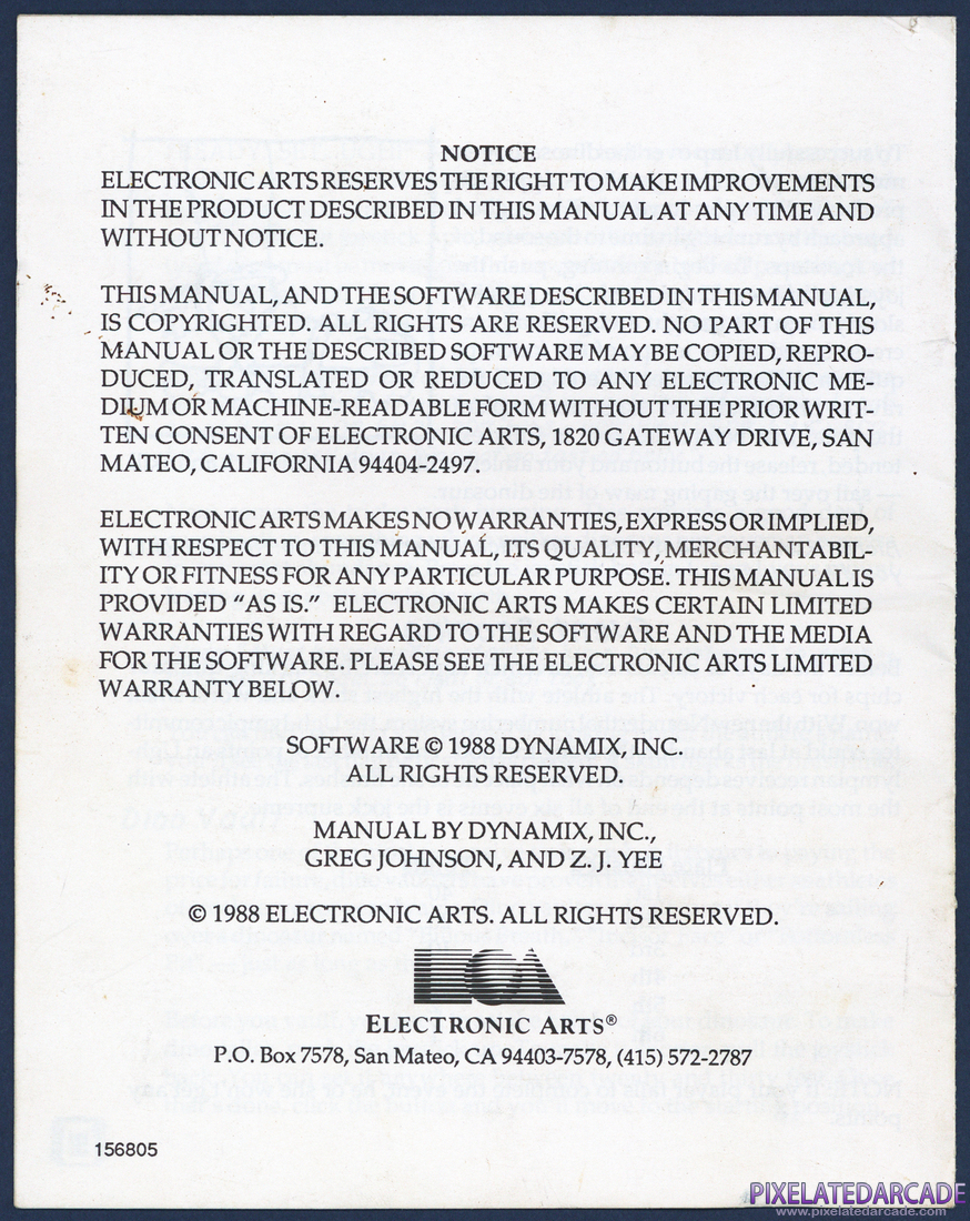 Caveman Ugh-Lympics: Instruction Manual - Back Cover