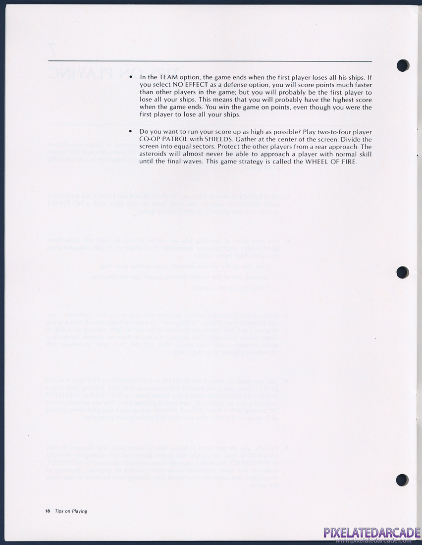 Asteroids: Instruction Manual - Page 18