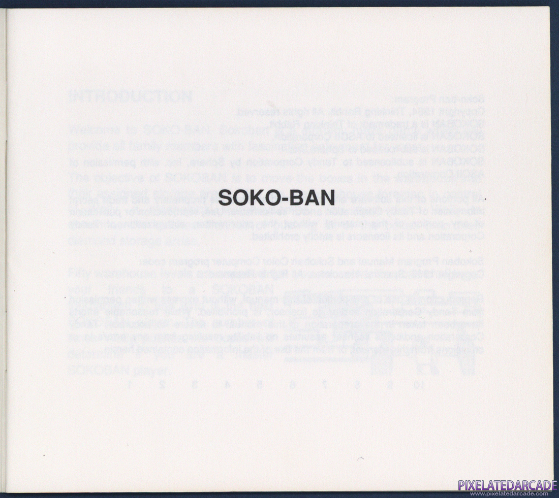 Soko-Ban: Instruction Manual - Page 2