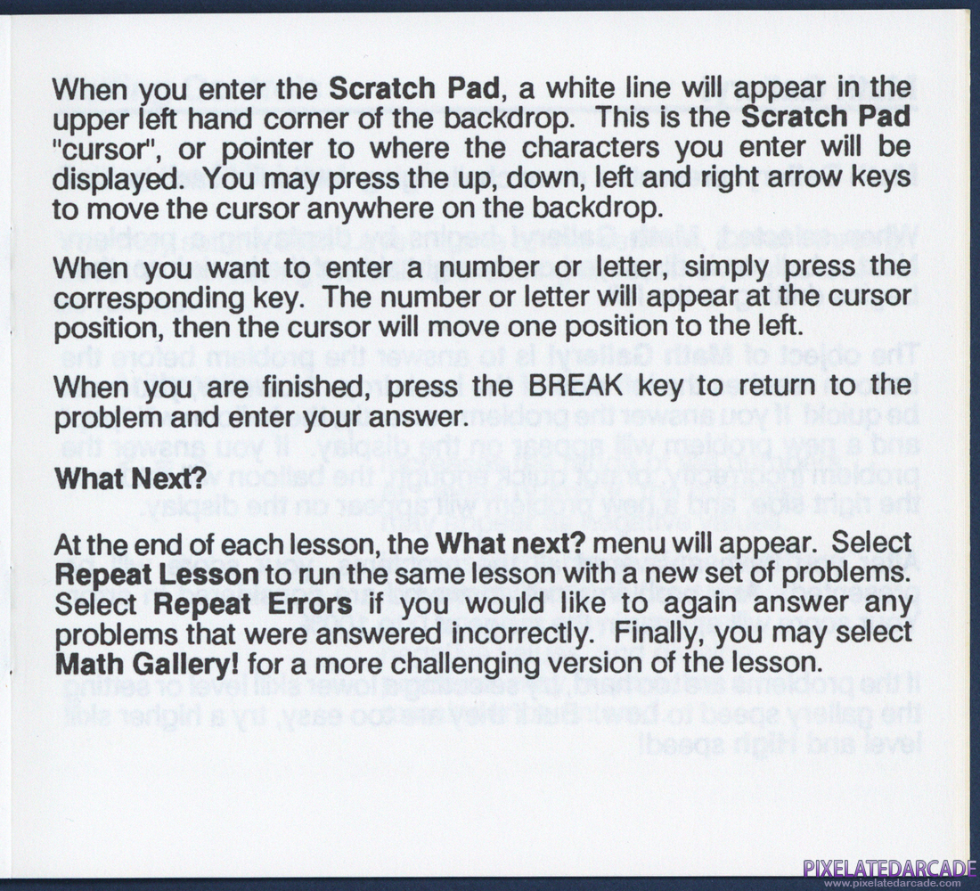 Math Tutor: Instruction Manual - Page 16