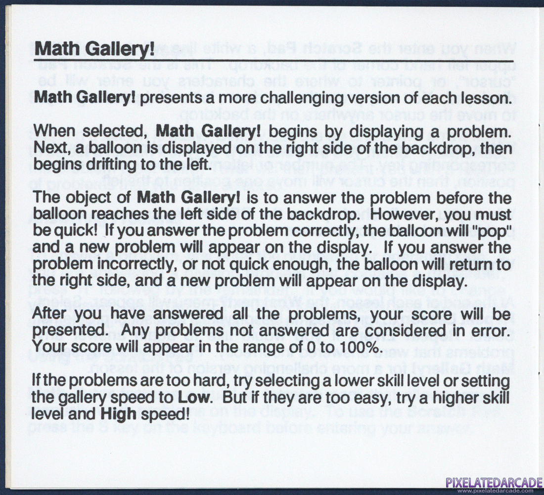 Math Tutor: Instruction Manual - Page 17