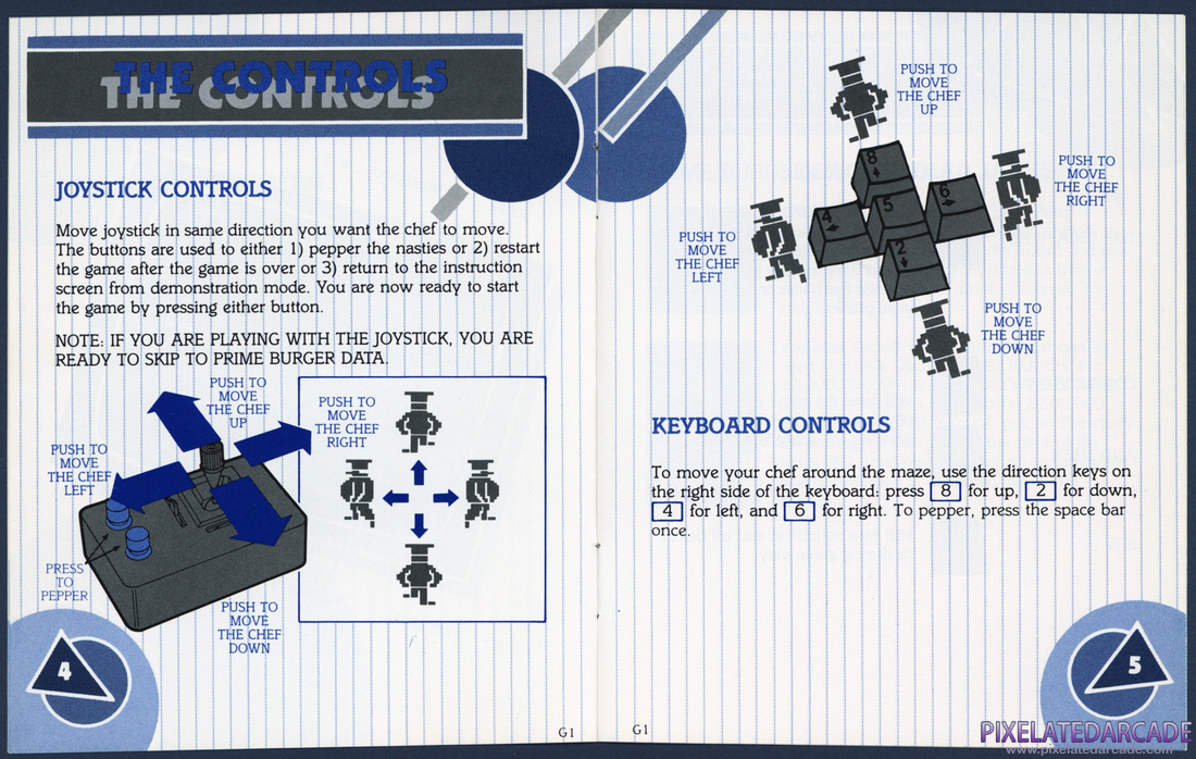 BurgerTime: Instruction Manual - Page 4