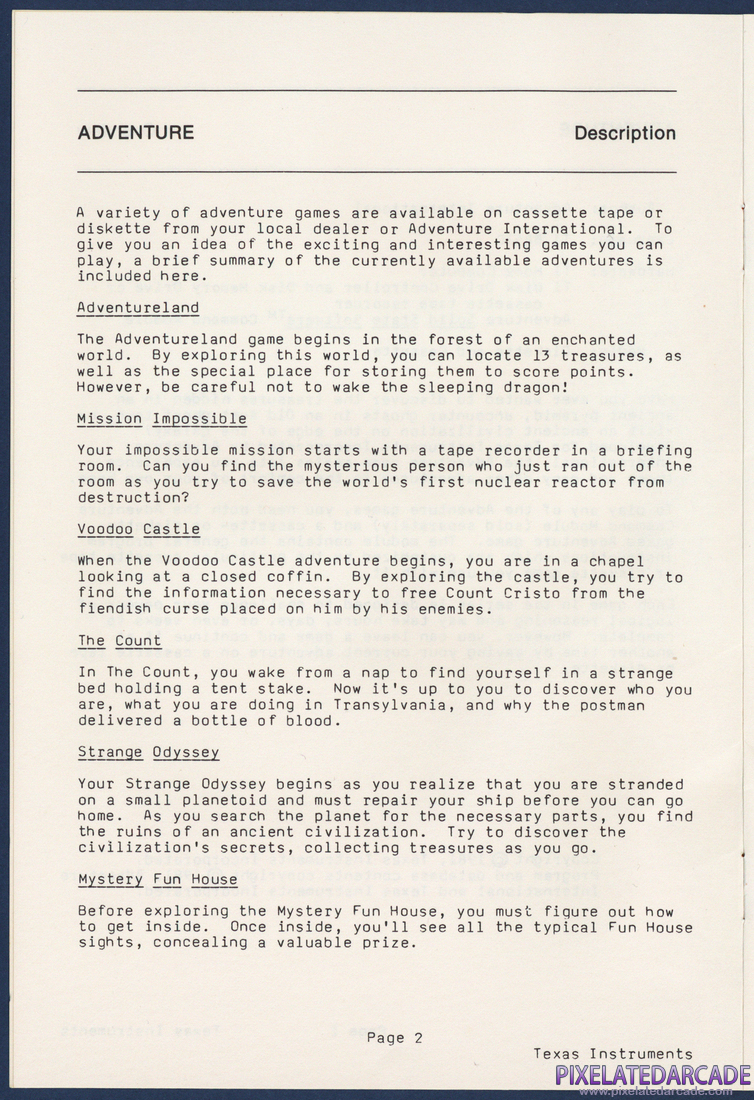 Secret Mission: Instruction Manual - Page 2