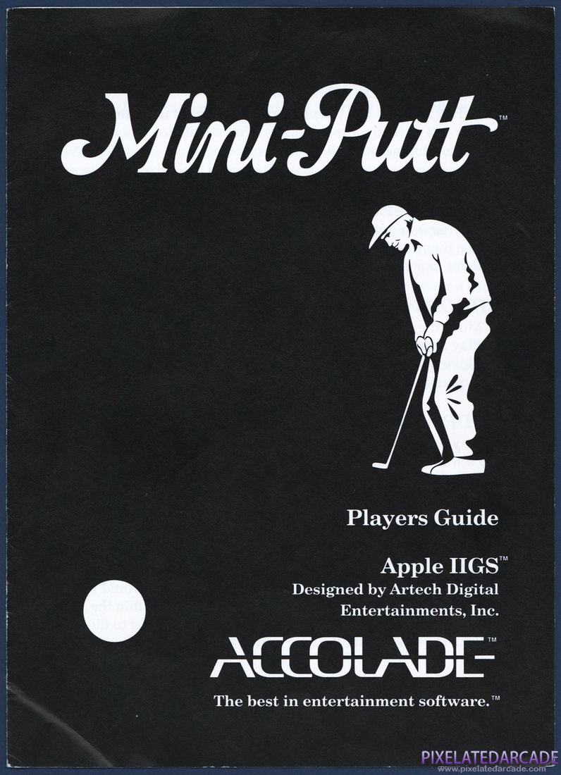 Mini-Putt: Instruction Manual - Front Cover