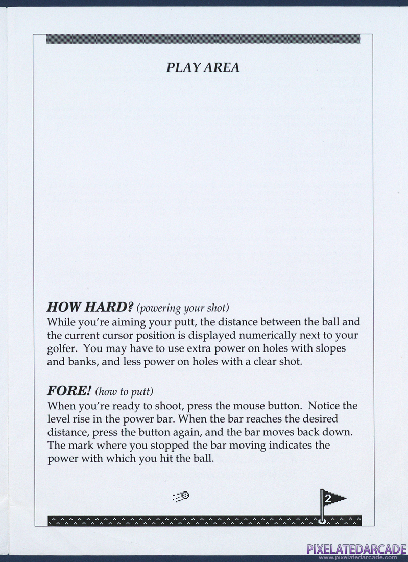 Mini-Putt: Instruction Manual - Page 2