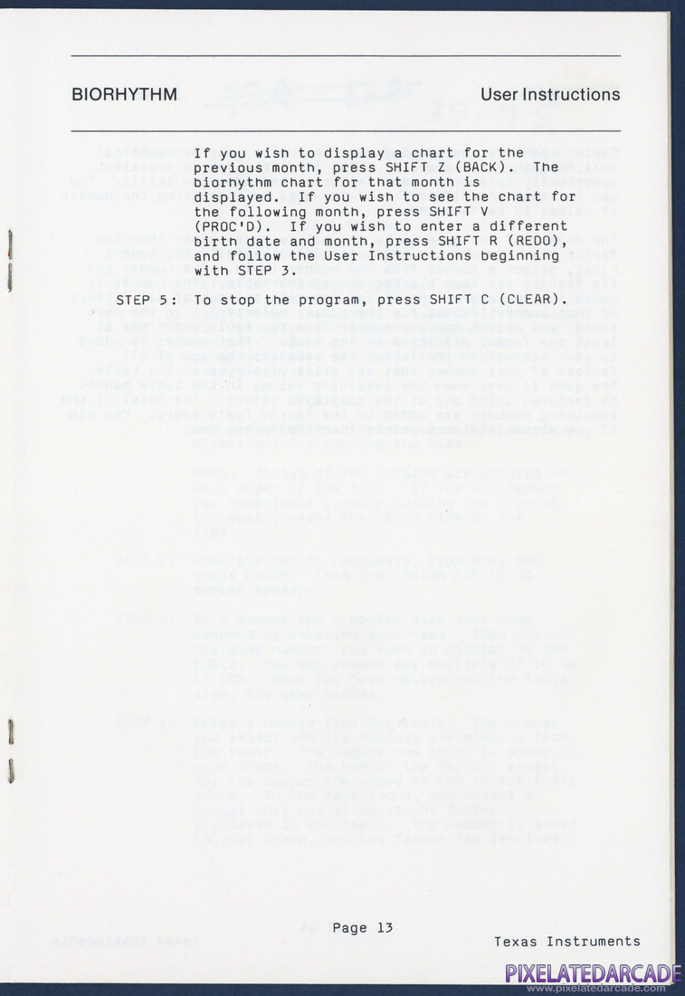 Oldies But Goodies - Games I: Instruction Manual - Page 13