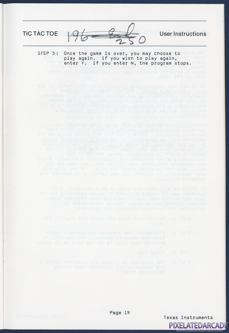 Oldies But Goodies - Games I: Instruction Manual - Page 19