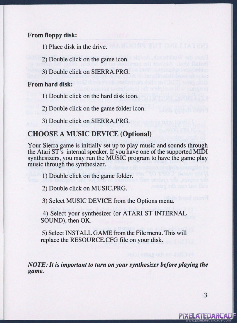Hoyle: Official Book of Games - Volume 1: Instruction Manual - Page 6