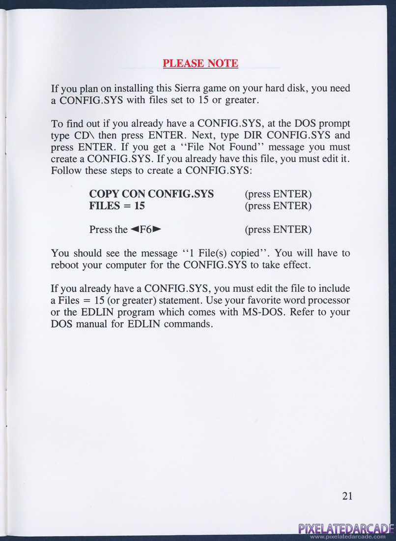 Hoyle: Official Book of Games - Volume 1: Instruction Manual - Page 24