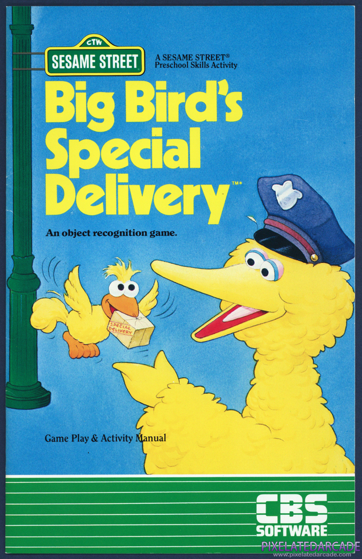 Big Bird's Special Delivery: Instruction Manual - Page 1