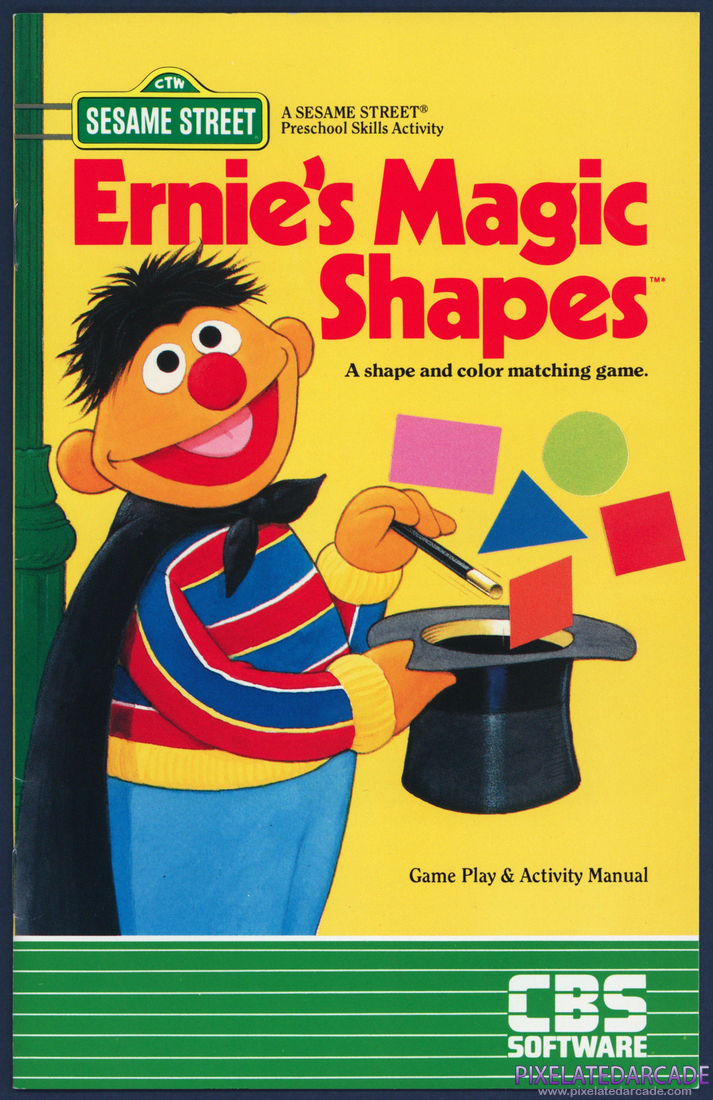Ernie's Magic Shapes: Instruction Manual - Page 1