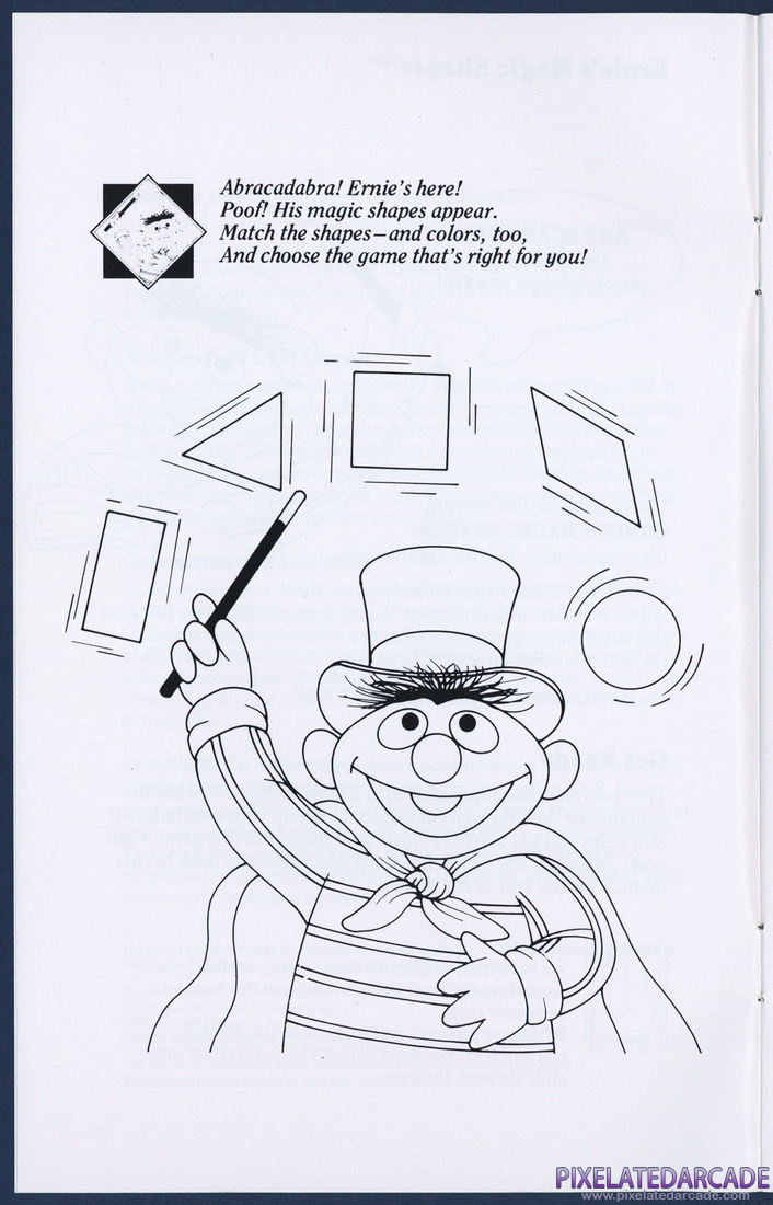 Ernie's Magic Shapes: Instruction Manual - Page 4
