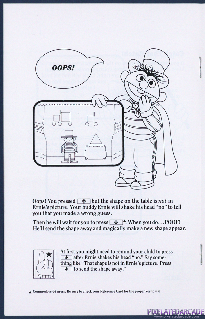 Ernie's Magic Shapes: Instruction Manual - Page 8